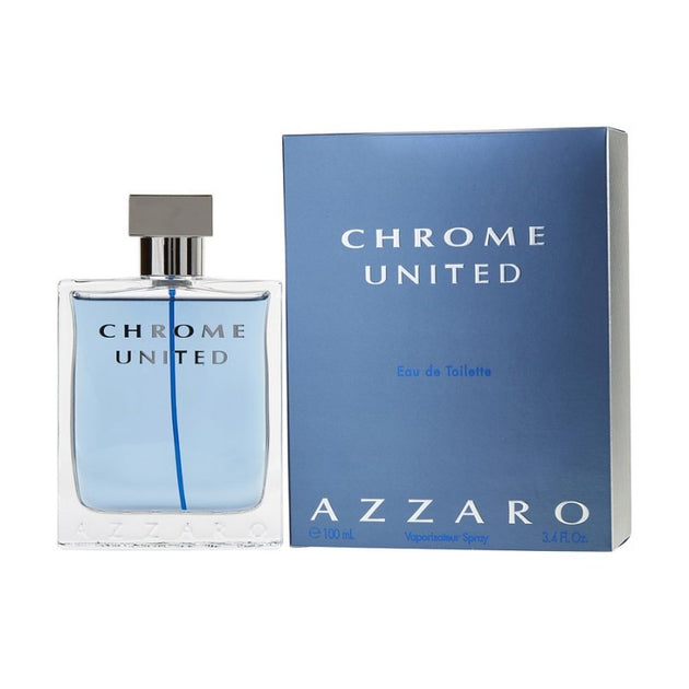 Chrome United by Azzaro for men Eau De Toilette Spray 100 ml Perfume Center de Mexico