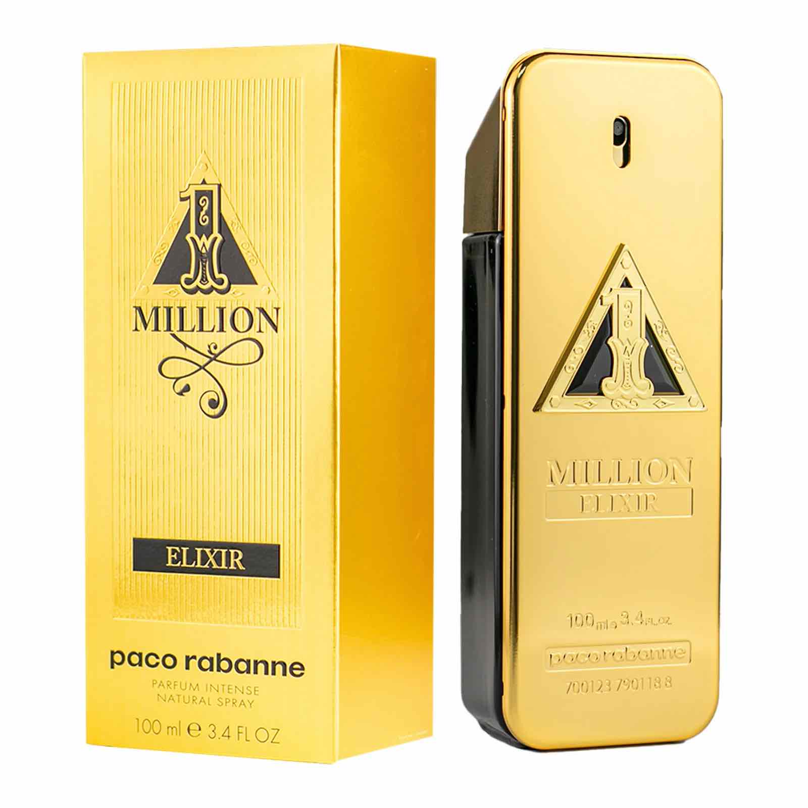Millijn Elixir RABANNE - 1 Million Elixir para Hombre / 100 mL Parfum Intense Spray ...