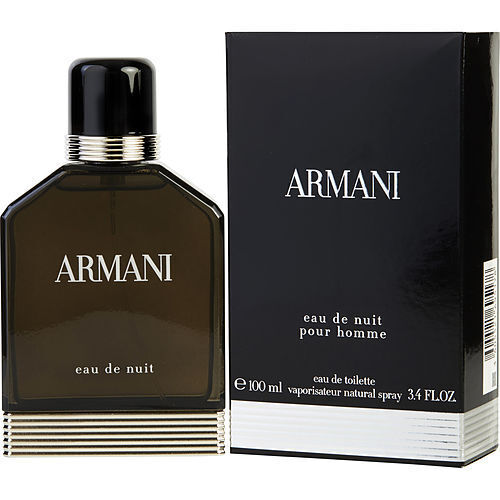 Armani Eau De Nuit para hombre / 100 ml Eau De Toilette Spray