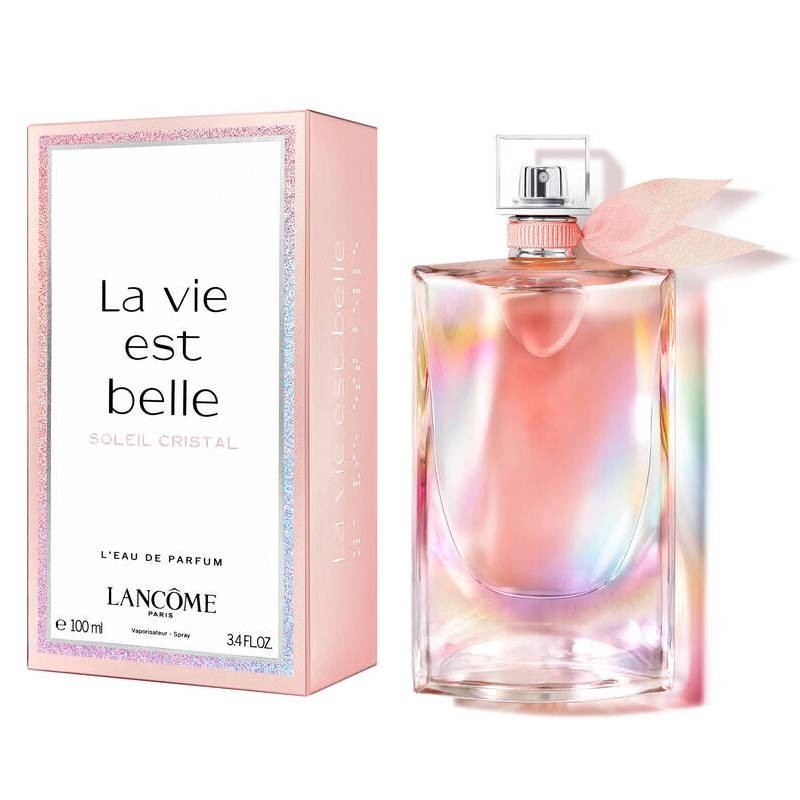 La Vie Est Belle Soleil Cristal para mujer / 100 ml Eau De Parfum Spray