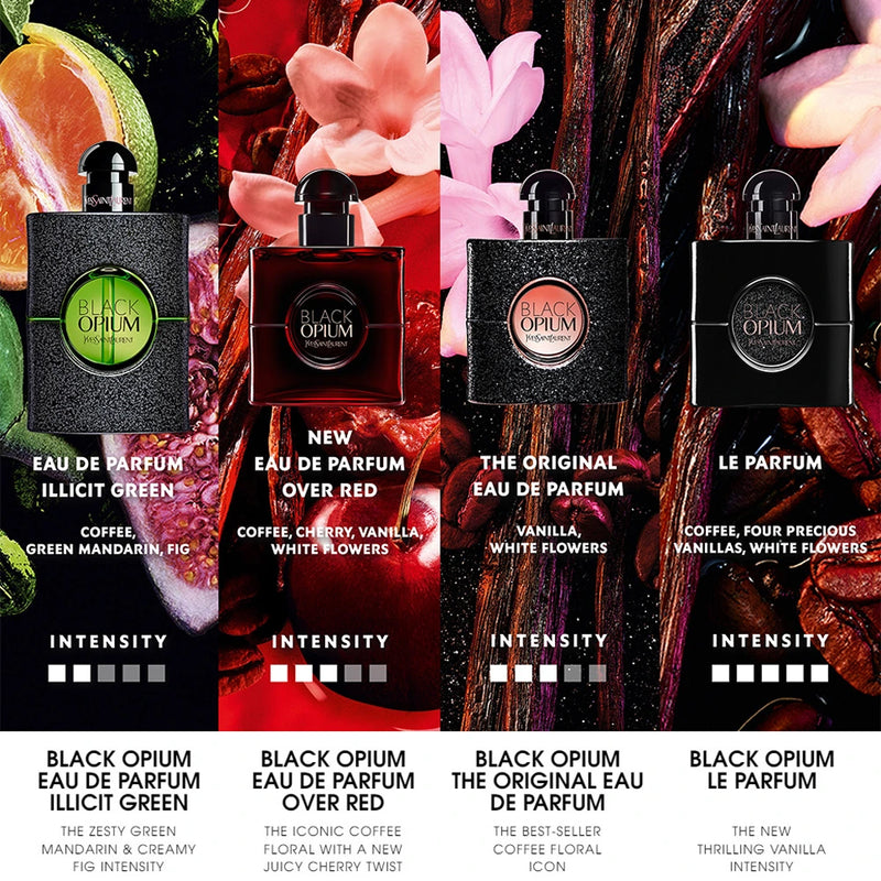 Opium Eau De Perfume Black Opium Mujer Black Opium Parfum 75 Ml Perfume Black Opium 75ml Yves Saint Laurent Black Opium Illicit