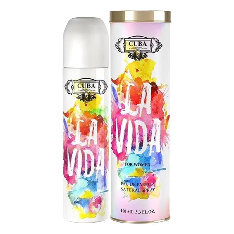 Cuba La Vida para mujer / 100 ml Eau De Parfum Spray