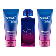 Sunset Vibes Bombay para hombre / SET - 100 ml Eau De Toilette Spray