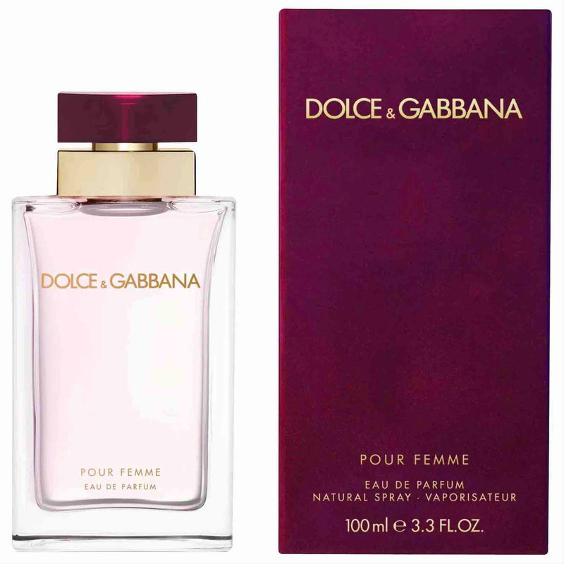 Dolce & Gabbana Pour Femme para mujer / 100 ml Eau De Parfum Spray
