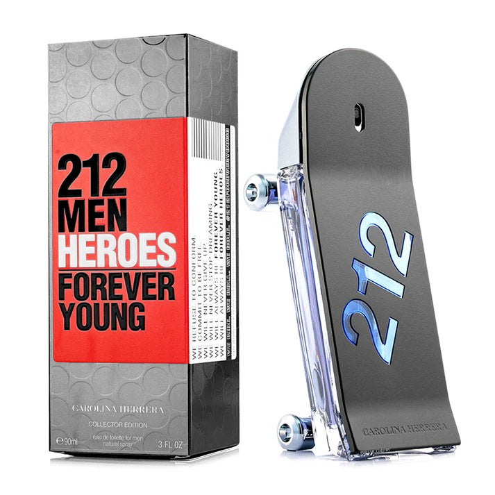 212 Men Heroes (collector edition) para hombre / 90 ml Eau De Toilette Spray