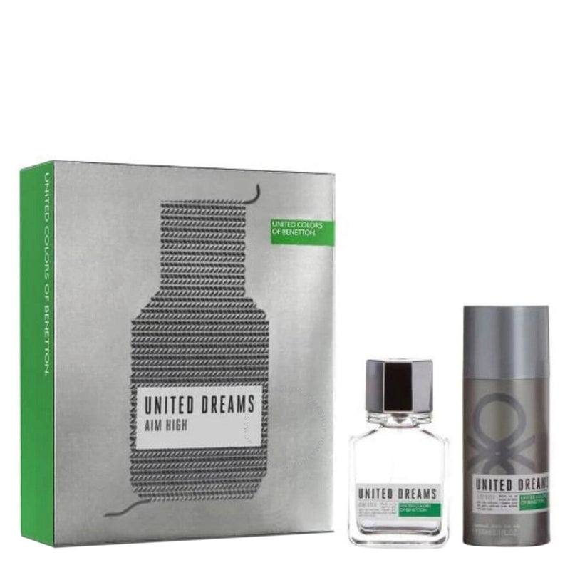 United Dreams Aim High para hombre / SET - 100 ml Eau De Toilette Spray