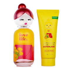 Sisterland Yellow Peony para mujer / SET - 80 ml Eau De Toilette Spray