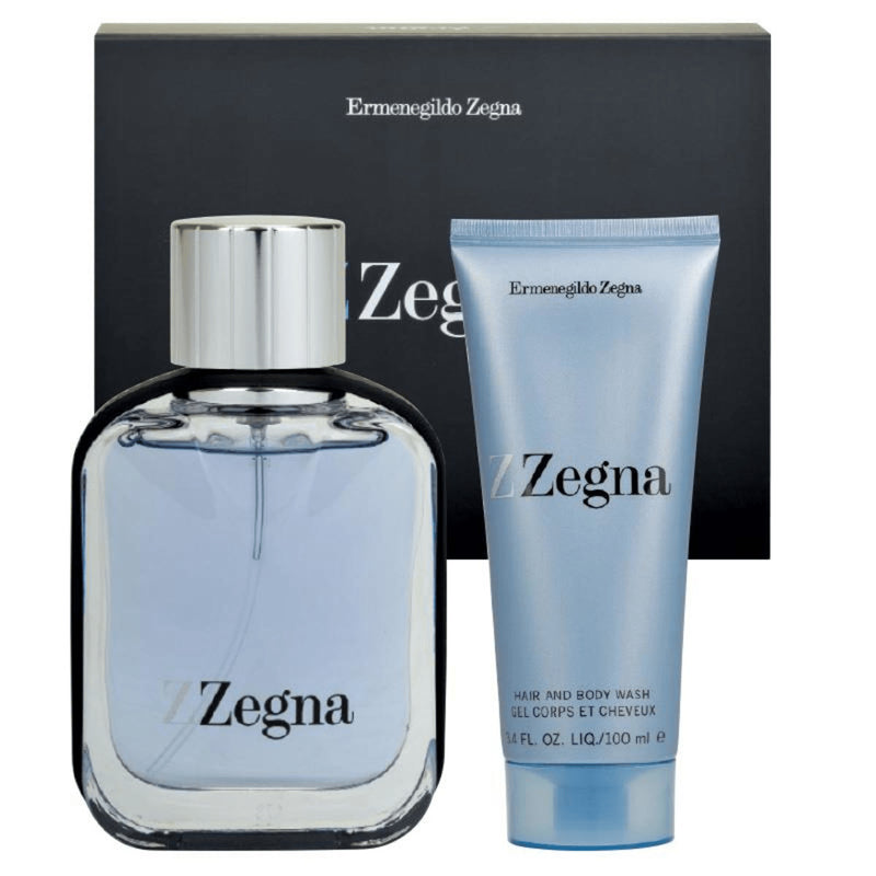 ERMENEGILDO ZEGNA - Z Zegna para hombre / SET - 100 ml Eau De Toilette Spray + 100 ml Shower Gel