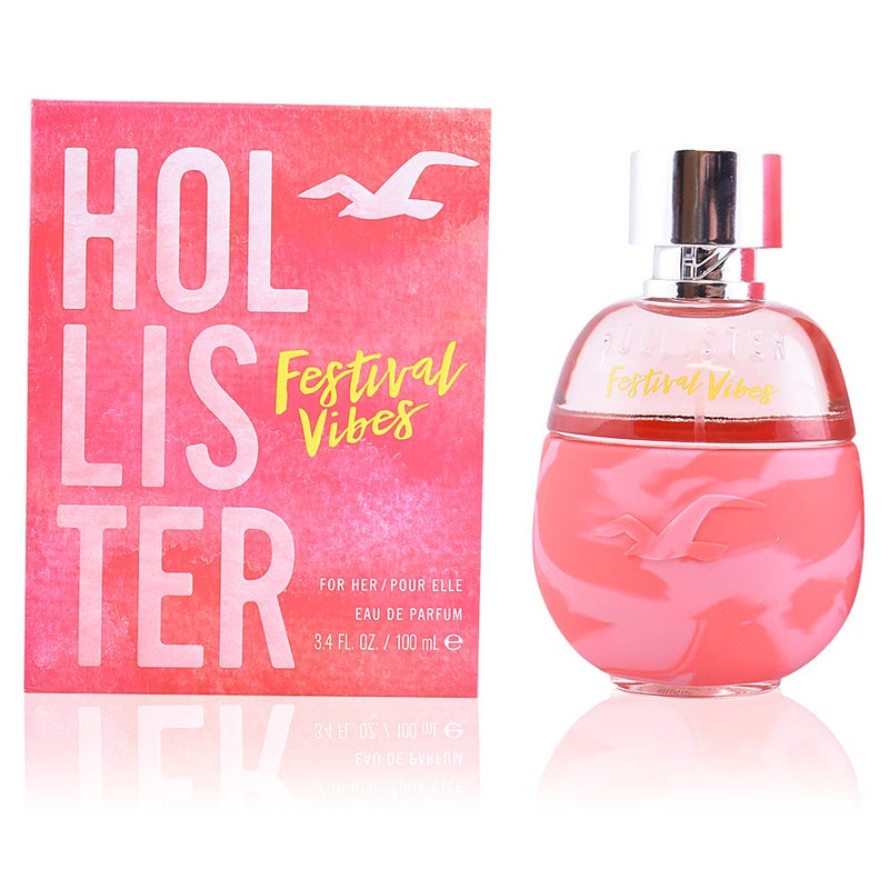 HOLLISTER - Hollister Festival Vibes para mujer / 100 ml Eau De Toilette Spray