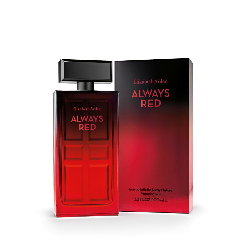 ELIZABETH ARDEN - Always Red para mujer / 100 ml Eau De Toilette Spray