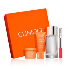 CLINIQUE - Happy para mujer / SET - 100 ml Eau De Parfum Spray + 3 Regalos