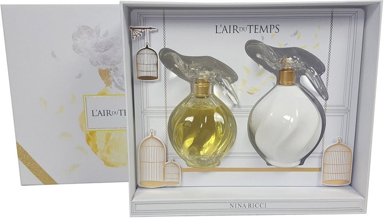 NINA RICCI - L' Air Du Temps para mujer / SET - 100 ml Eau De Toilette Spray + 200 ml Body Lotion