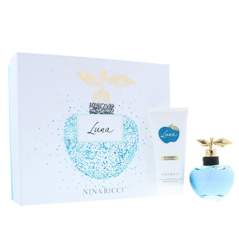 NINA RICCI - Luna para mujer / SET - 80 ml Eau De Toilette Spray + 100 ml Body Lotion