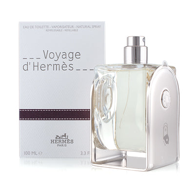 HERMÈS - Voyage D' Hermes para hombre y mujer / 100 ml REFILLABLE Eau De Toilette Spray