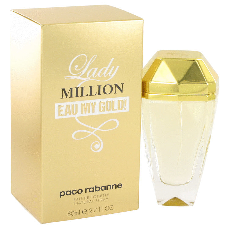 PACO RABANNE - Lady Million Eau My Gold para mujer / 80 ml Eau De Parfum Spray