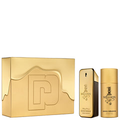 PACO RABANNE - 1 Million para hombre / SET - 100 ml Eau De Toilette Spray + 150 ml Deodorant Spray