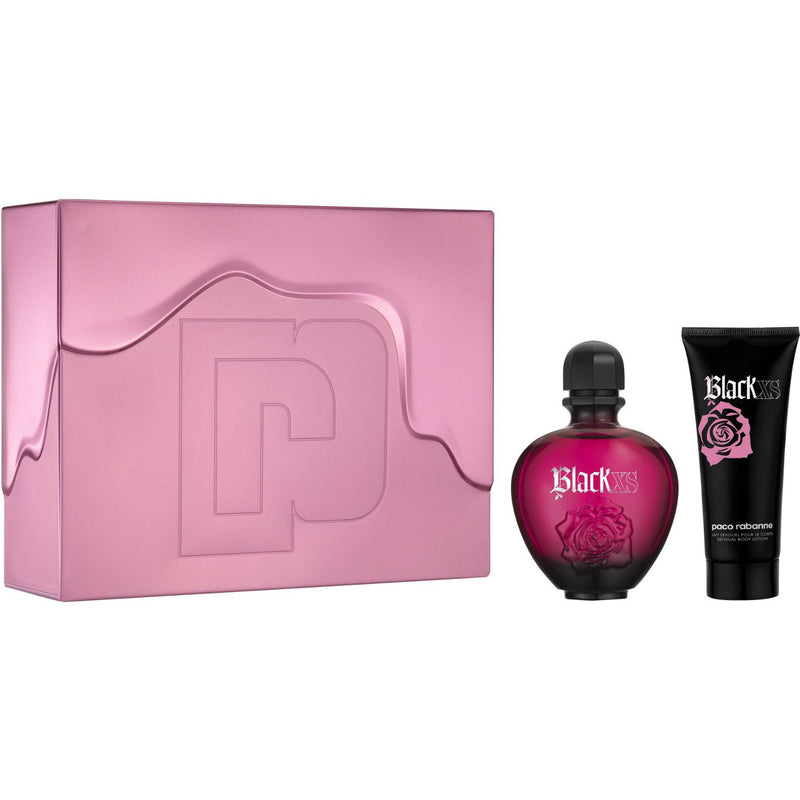 PACO RABANNE - Black XS para mujer / SET - 80 ml Eau De Toilette Spray + 1 Regalo