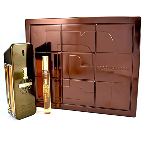 PACO RABANNE - 1 Million Prive para hombre / SET - 100 ml Eau De Parfum Spray + 1 Regalo