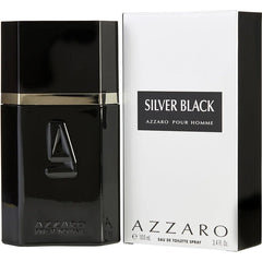 Azzaro Pour Homme Silver Black para hombre / 100 ml Eau De Toilette Spray