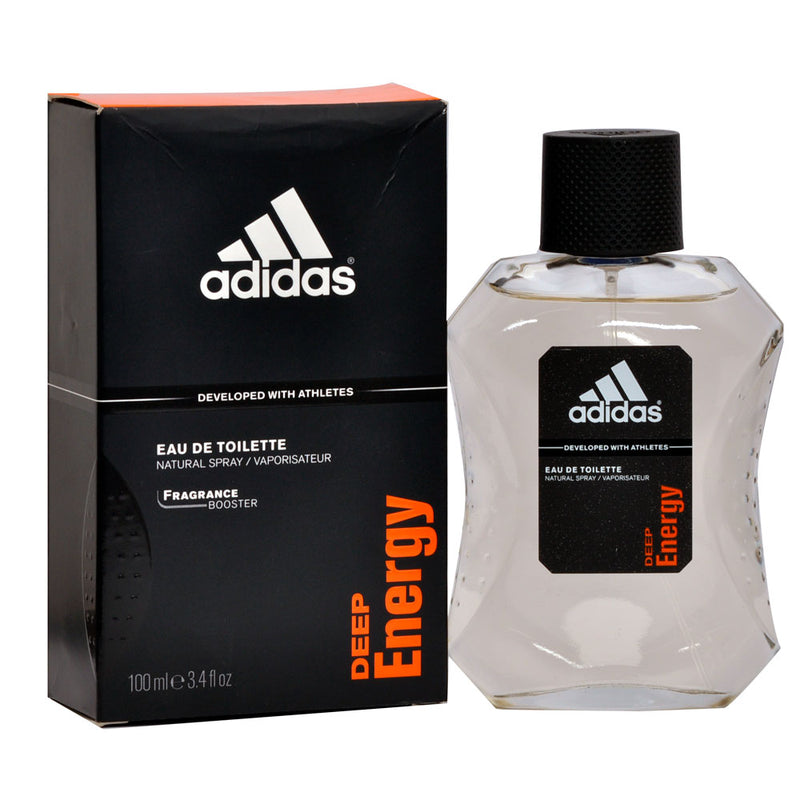 ADIDAS - Adidas Deep Energy para hombre / 100 ml Eau De Toilette Spray