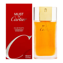 CARTIER - Must para mujer / 100 ml Eau De Toilette Spray