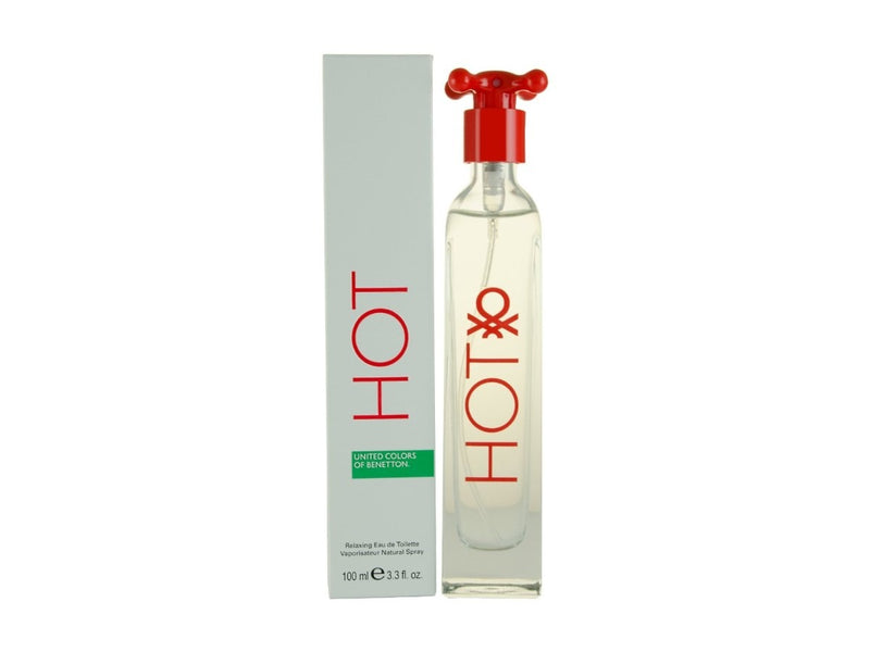 BENETTON - Hot para hombre y mujer / 100 ml Eau De Toilette Spray