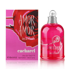 CACHAREL - Amor Amor in a Flash para mujer / 100 ml Eau De Toilette Spray