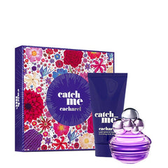 CACHAREL - Catch Me para mujer / SET - 80 ml Eau De Parfum Spray + 200 ml Crema Corporal