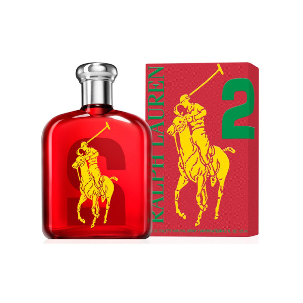 RALPH LAUREN - Big Pony 2 (Red) para hombre / 125 ml Eau De Toilette Spray