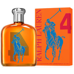 RALPH LAUREN - Big Pony 4 (Orange) para hombre / 125 ml Eau De Toilette Spray