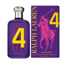 RALPH LAUREN - Big Pony 4 (Purple) para mujer / 100 ml Eau De Toilette Spray