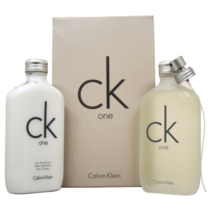 CALVIN KLEIN - CK One para hombre y mujer / SET - 200 ml Eau De Toilette Spray + 1 Regalo