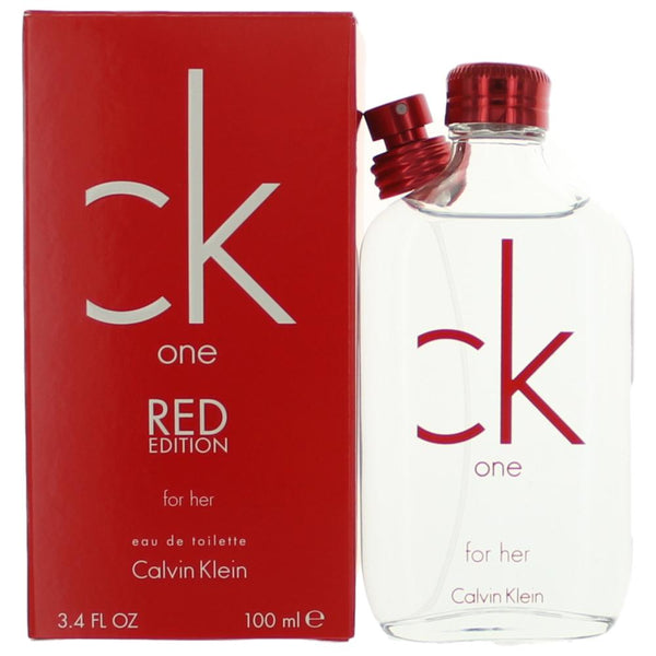 CK One Red by Calvin Klein for women Eau De Toilette Spray 100 ml Perfume Center de Mexico