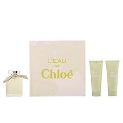 CHLOÉ - L' Eau De Chloe para mujer / SET - 100 ml Eau De Toilette Spray + 75 ml Body Lotion + 75 ml Perfumed Shower Gel