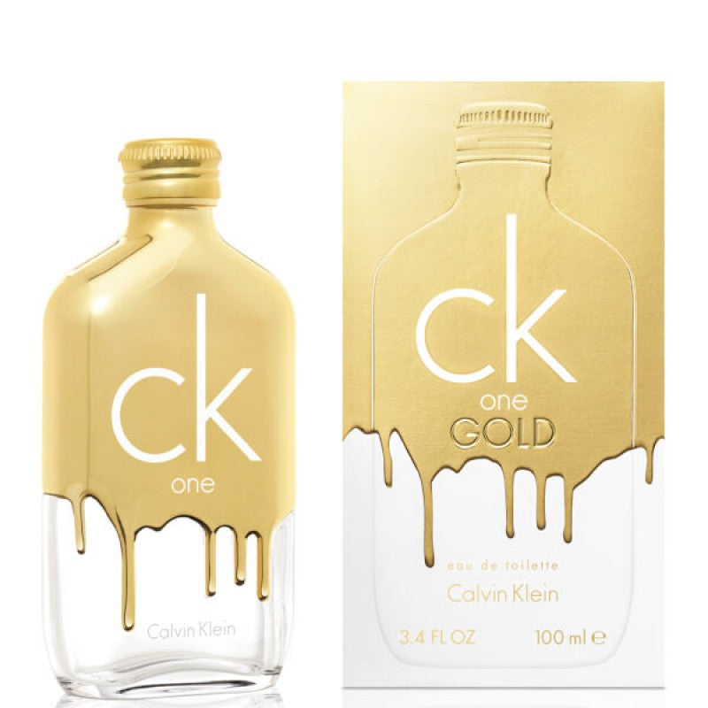 CALVIN KLEIN - CK One Gold para hombre y mujer / 100 ml Eau De Toilette Spray