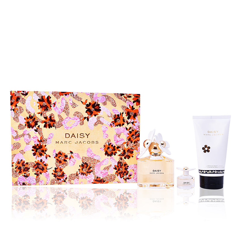 MARC JACOBS - Daisy para mujer / SET - 100 ml Eau De Toilette Spray + 150 ml Body Lotion + 4 ml Mini EDT