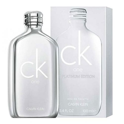 CALVIN KLEIN - CK One Platinum para hombre y mujer / 100 ml Eau De Toilette Spray