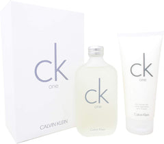 CALVIN KLEIN - CK One para hombre y mujer / SET - 200 ml Eau De Toilette Spray + 200 ml Crema