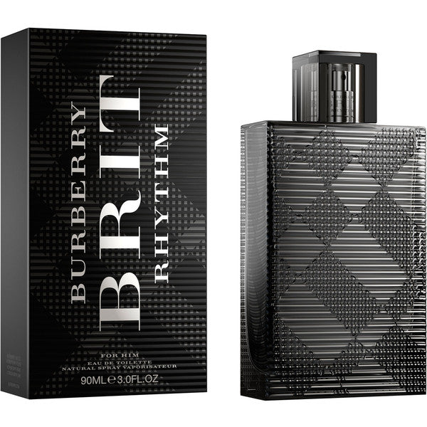 BURBERRY - Burberry Brit Rhythm para hombre / 90 ml Eau De Toilette Spray