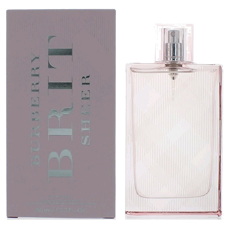 BURBERRY - Burberry Brit Sheer para mujer / 100 ml Eau De Toilette Spray