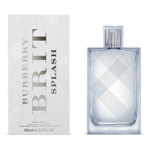 BURBERRY - Burberry Brit Splash para hombre / 100 ml Eau De Toilette Spray