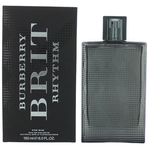 BURBERRY - Burberry Brit Rhythm para hombre / 180 ml Eau De Toilette Spray
