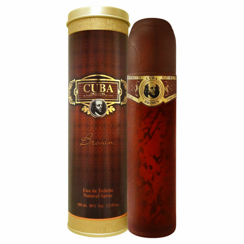 CUBA PARIS - Cuba Brown para hombre / 100 ml Eau De Toilette Spray