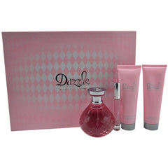 PARIS HILTON - Dazzle para mujer / SET - 125 ml Eau De Parfum Spray + 90 ml Body Lotion + 90 ml Bath & Shower Gel + 10 ml EDP