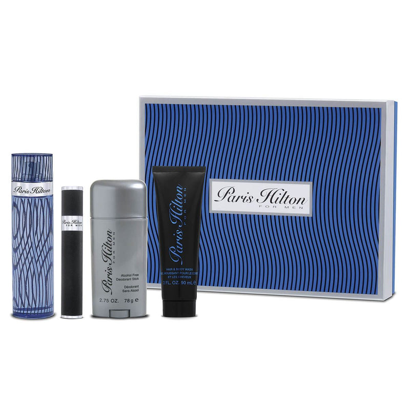 PARIS HILTON - Paris Hilton para hombre / SET - 100 ml Eau De Toilette Spray + 2 Regalos