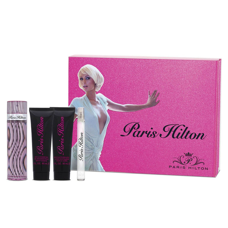 PARIS HILTON - Paris Hilton para mujer / SET - 100 ml Eau De Parfum Spray + 2 Regalos