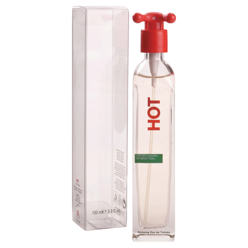 BENETTON - Hot para hombre y mujer / 100 ml Eau De Toilette Spray