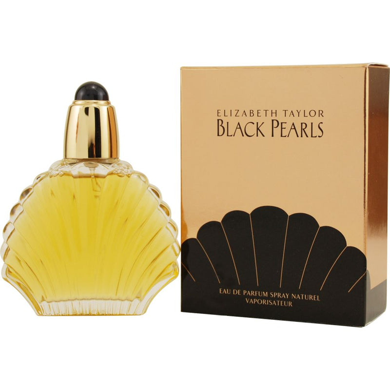 ELIZABETH TAYLOR - Black Pearls para mujer / 100 ml Eau De Toilette Spray