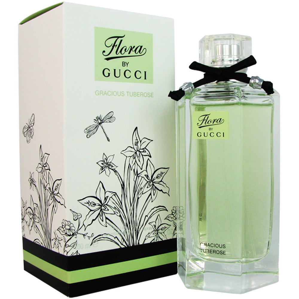 Flora by Gucci Gracious Turberose by Gucci for women Eau De Toilette Spray 100 ml Perfume Center de Mexico