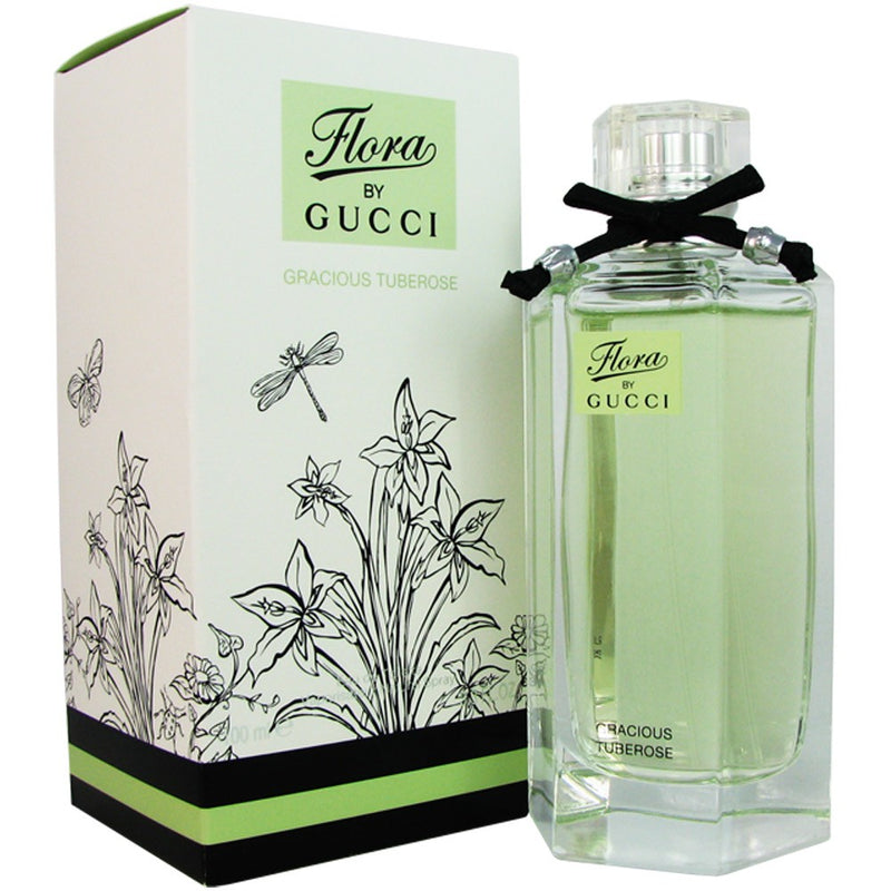 GUCCI - Flora by Gucci Gracious Turberose para mujer / 100 ml Eau De Toilette Spray